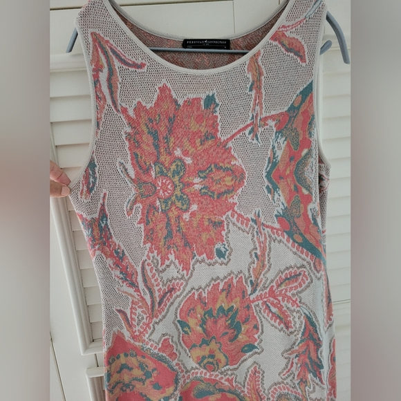 NWOT Peruvian Connection Pima Cotton Knit Dress - Picture 2 of 15